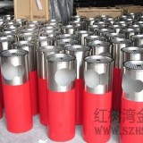深圳消防支队圆柱形室内不锈钢垃圾桶采购案例