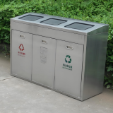 量身定制，智造洁净室内商用三分类不锈钢垃圾箱解决方案