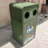 江西南昌海洋公园不锈钢垃圾桶的“深海定制”