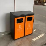 公园景区的文明之窗喷塑不锈钢分类垃圾桶的价值解析